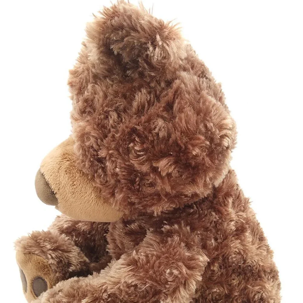 GUND Philbin Teddy Bear Chocolate Brown 18" Plush Stuffed Animal 320047 Paw Pads - Picture 8 of 15